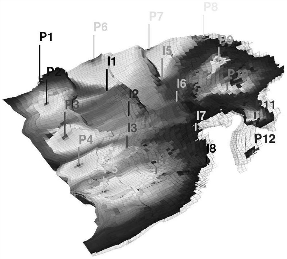 Visual representation and evaluation method of seepage field in water drive reservoir based on flow field diagnosis