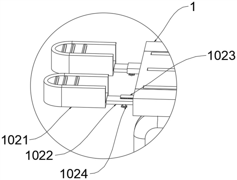 Convenient lumbar vertebra exercising device for neurosurgery department