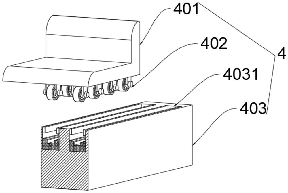 Convenient lumbar vertebra exercising device for neurosurgery department