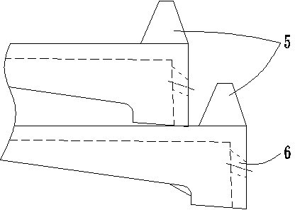 Fire grate of incinerator with laterally arrayed fins