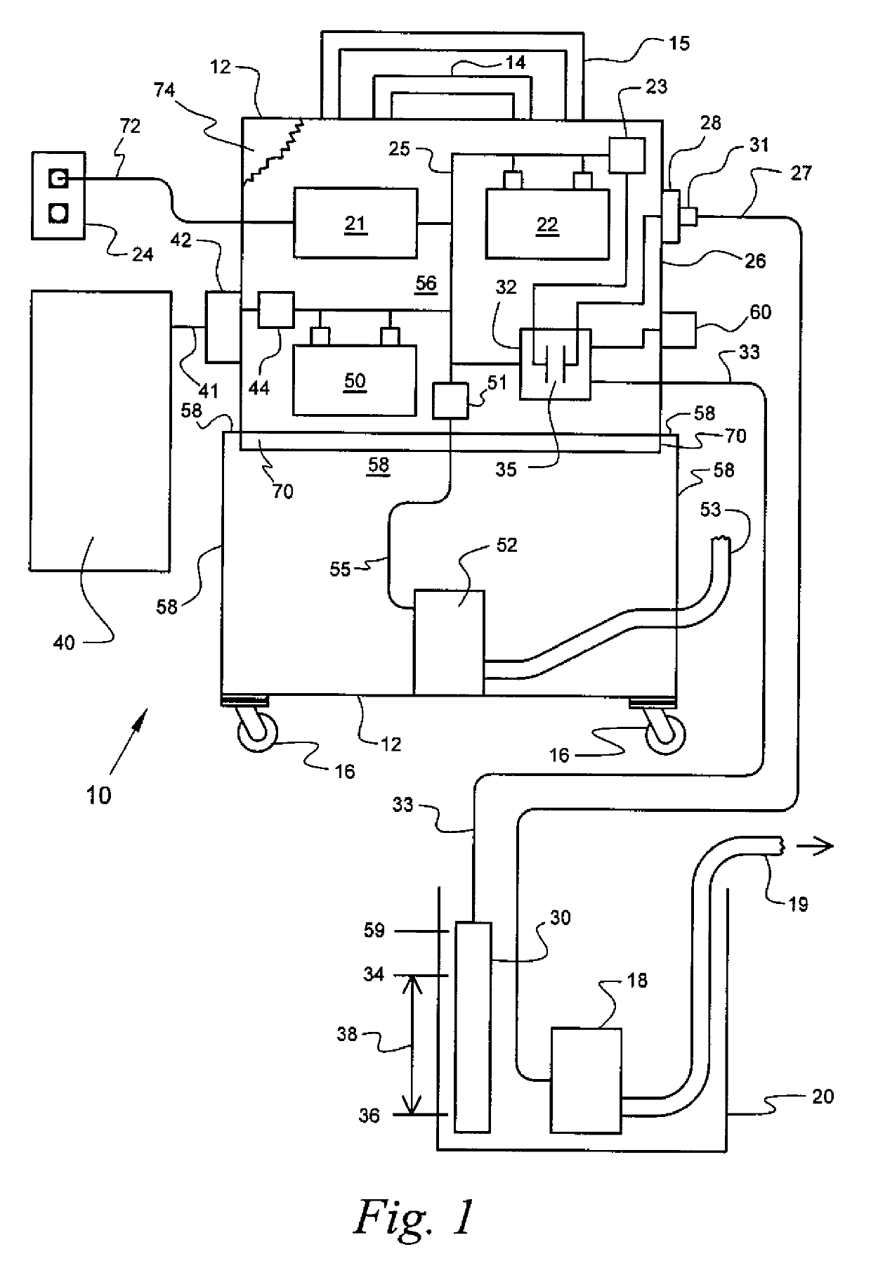 Mobile-Automatic Power Supply for Sump Pump