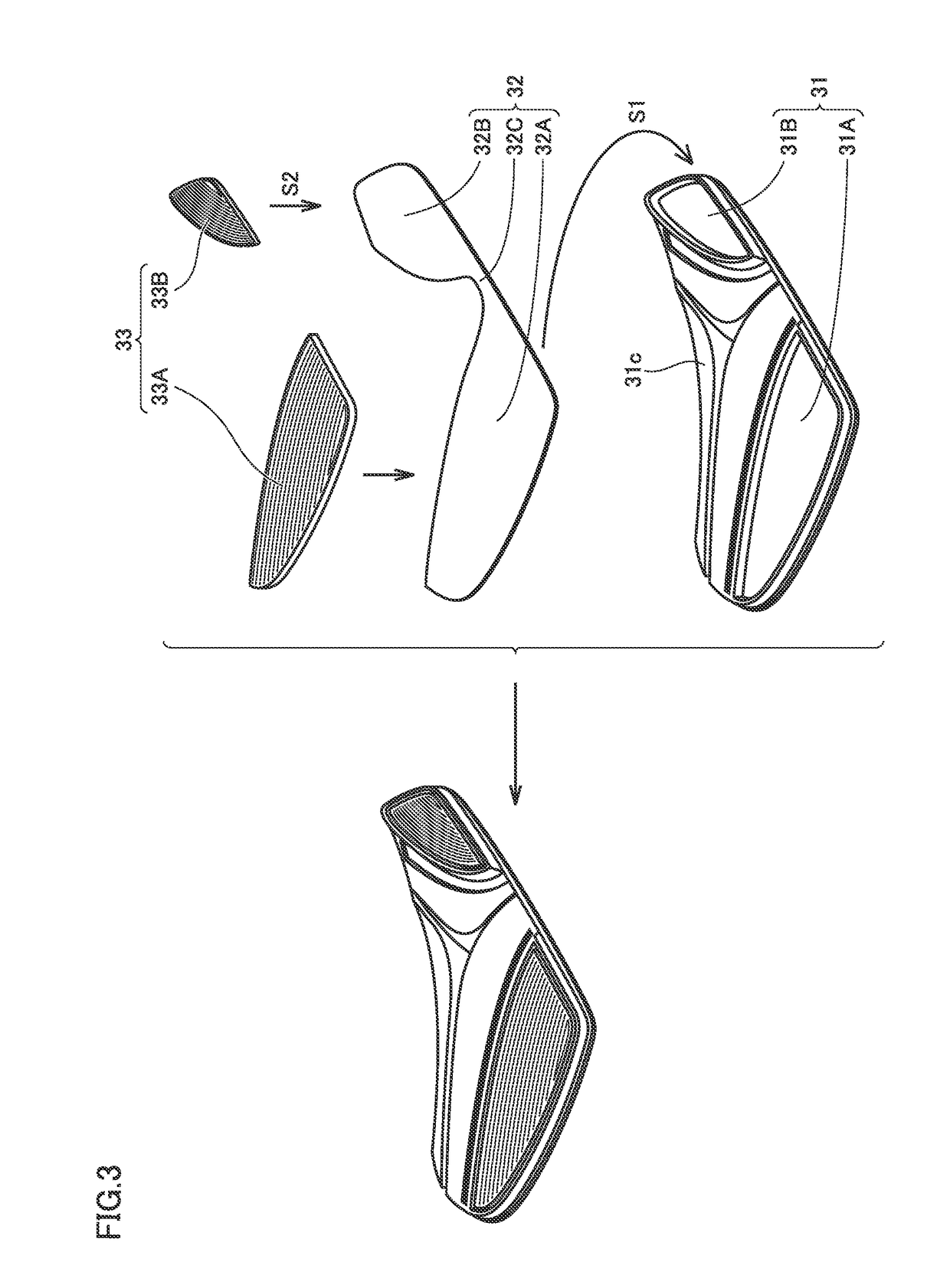 Golf club head and golf club