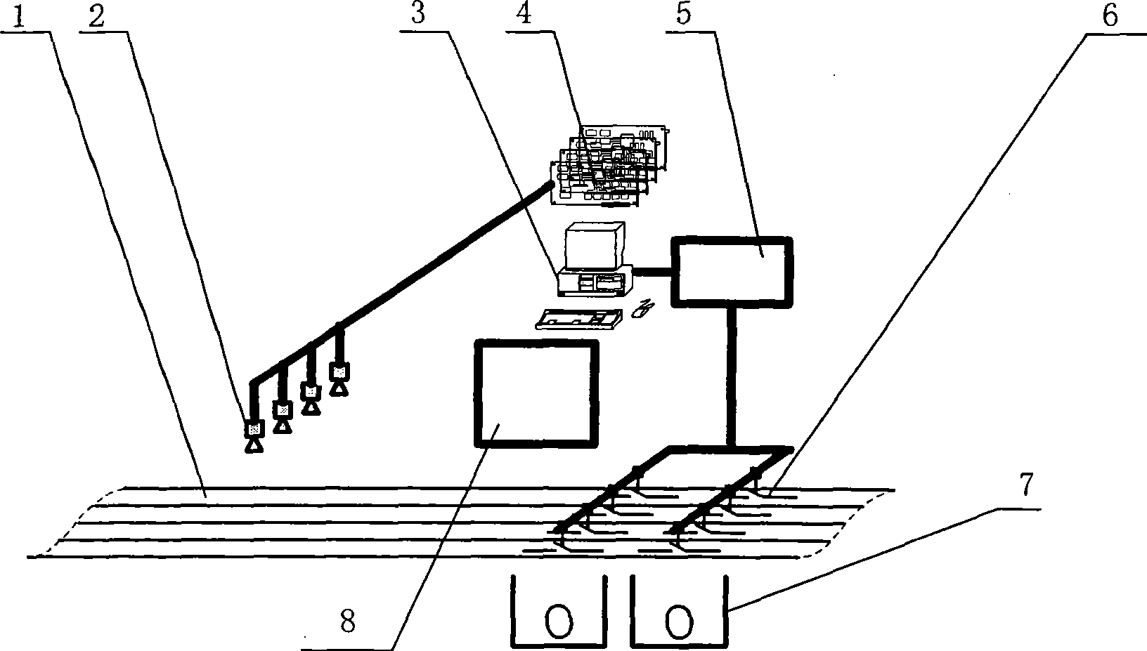 Fruit classification method according to passage