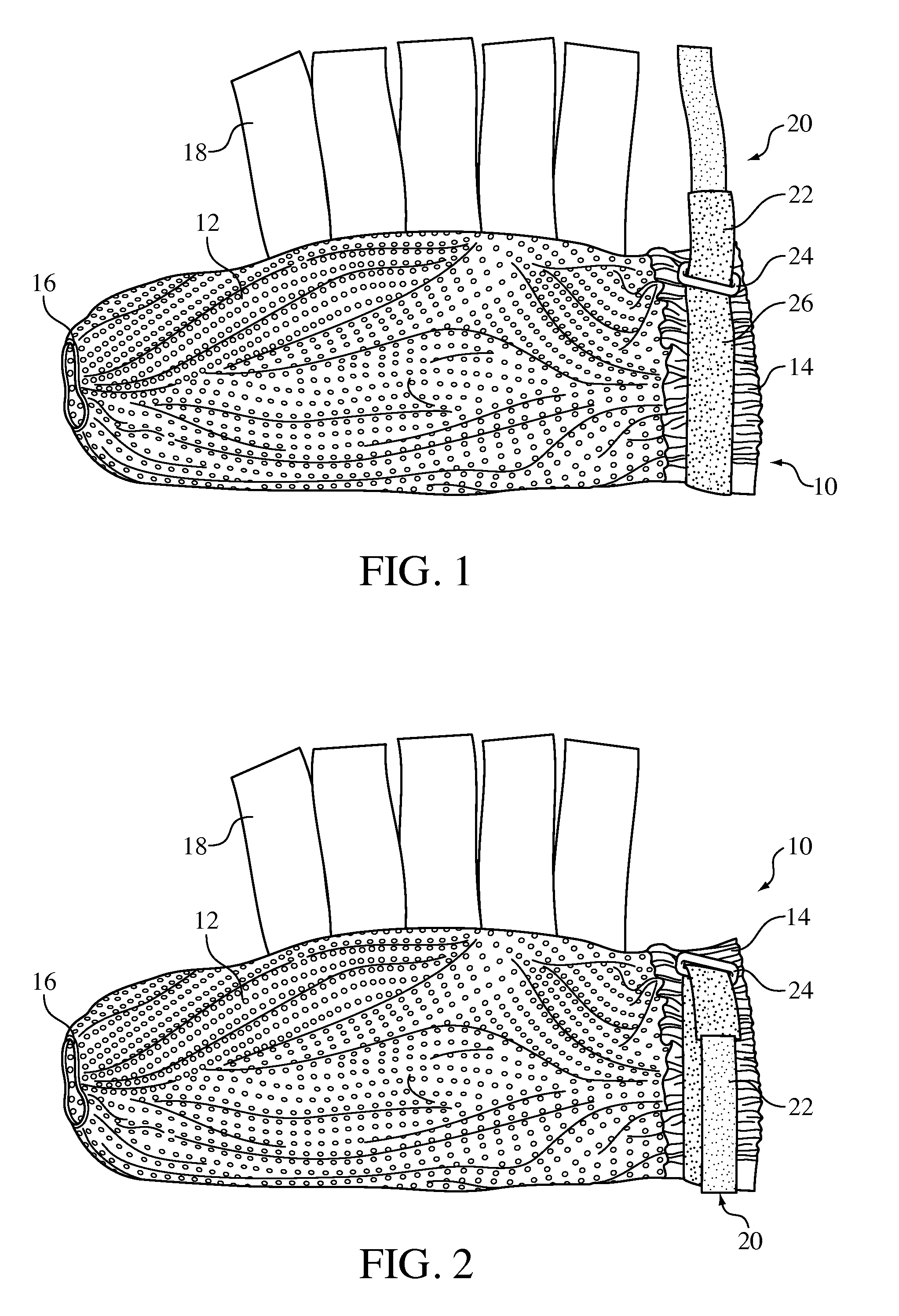 Arm sleeve of knitted mesh with motion flow team indicators