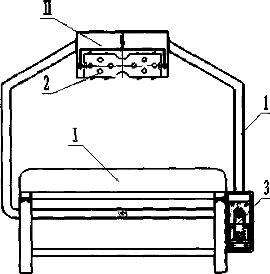 Physical therapy bed