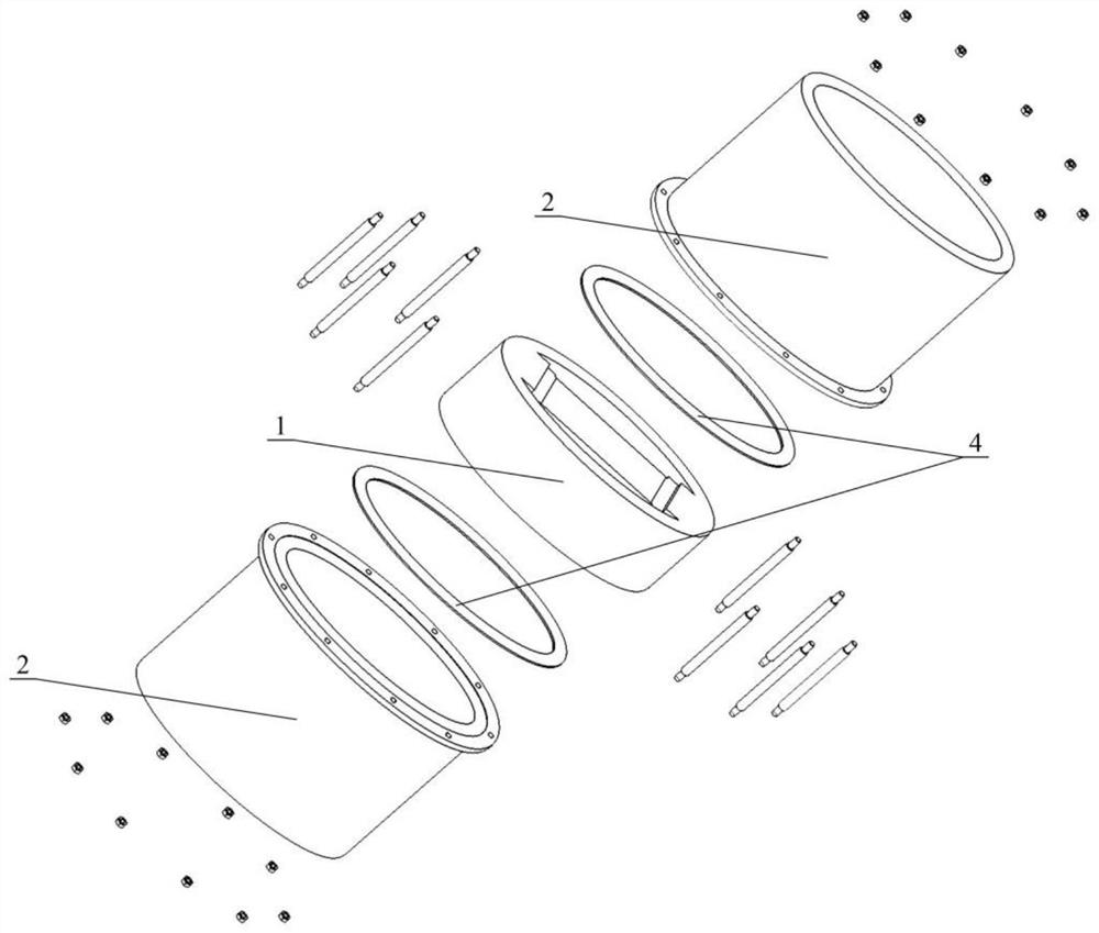 A phase-inverted deep-sea flexural-tensional hydroacoustic transducer