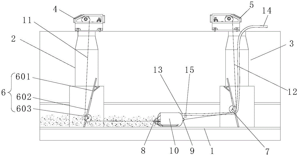 Underground pipeline dredging mechanism and pipeline dredging method