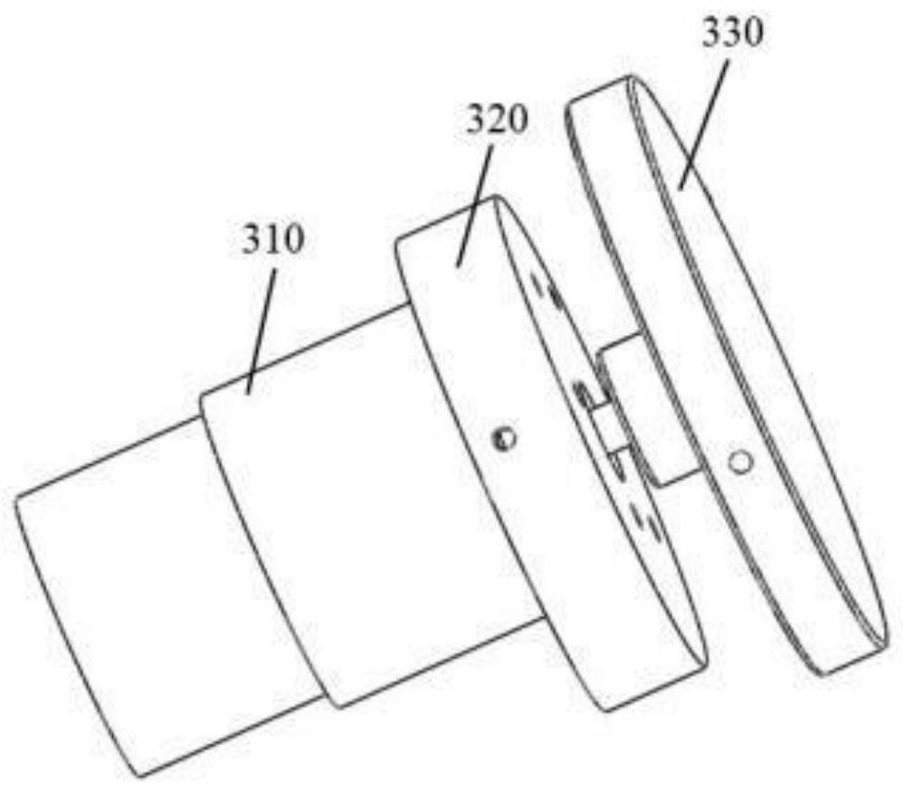 Antenna direction control device for directional drilling radar