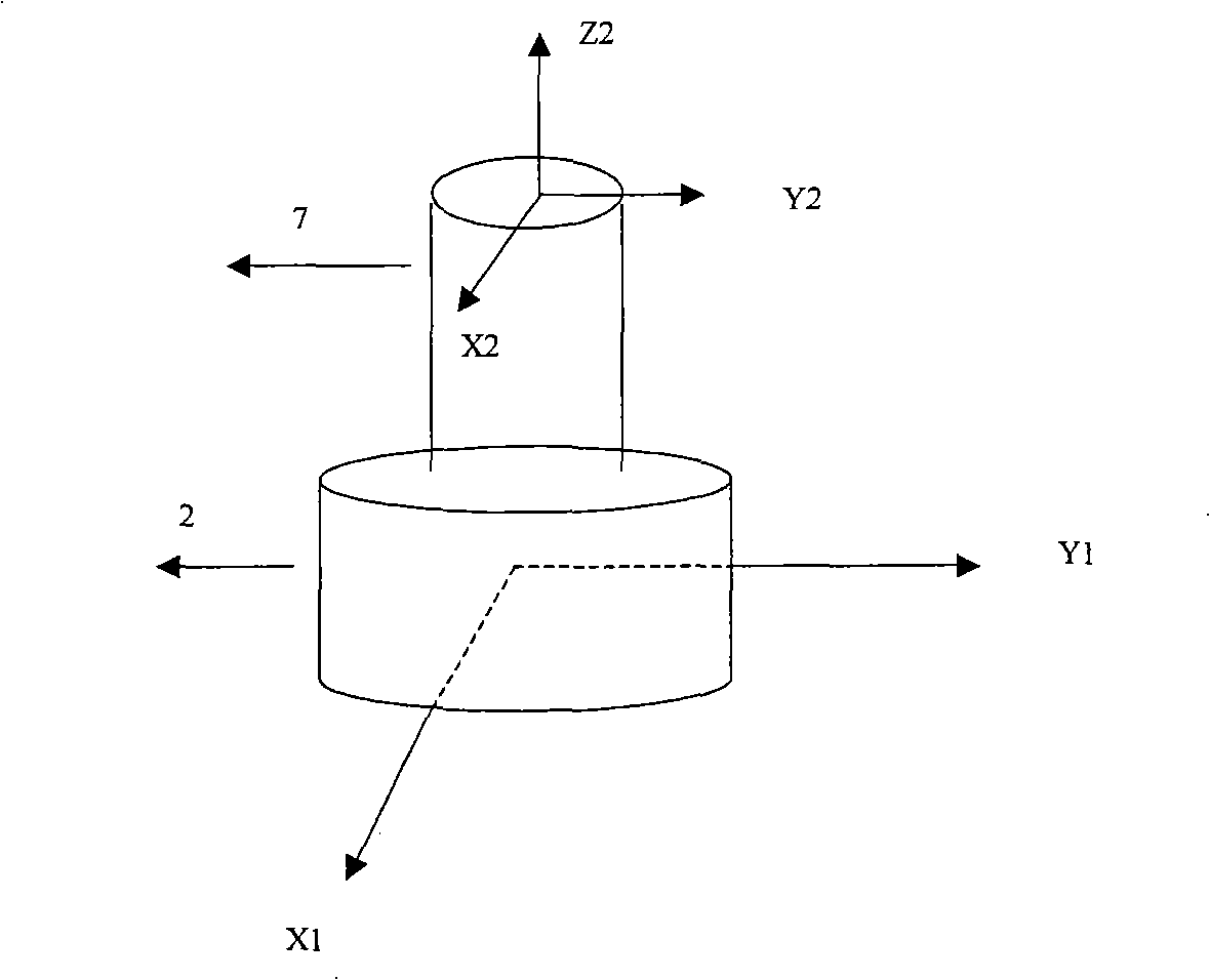 Two-dimensional micro-motion platform for atomic force microscope and micro-mechanical parameter test method