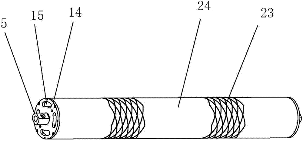 Roller motor and use method thereof