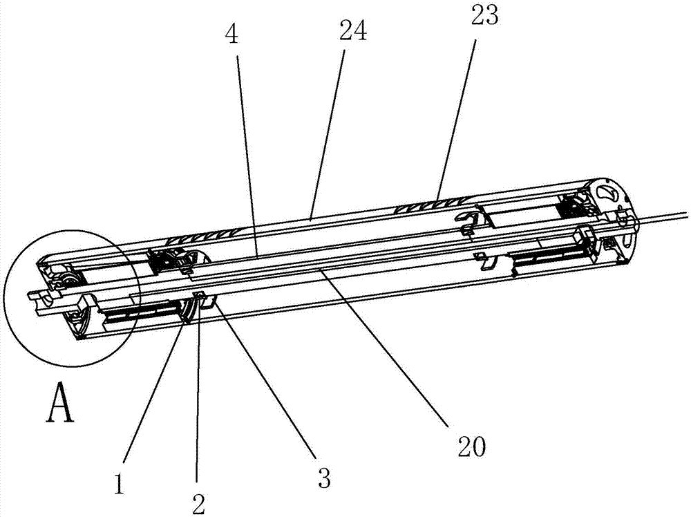 Roller motor and use method thereof