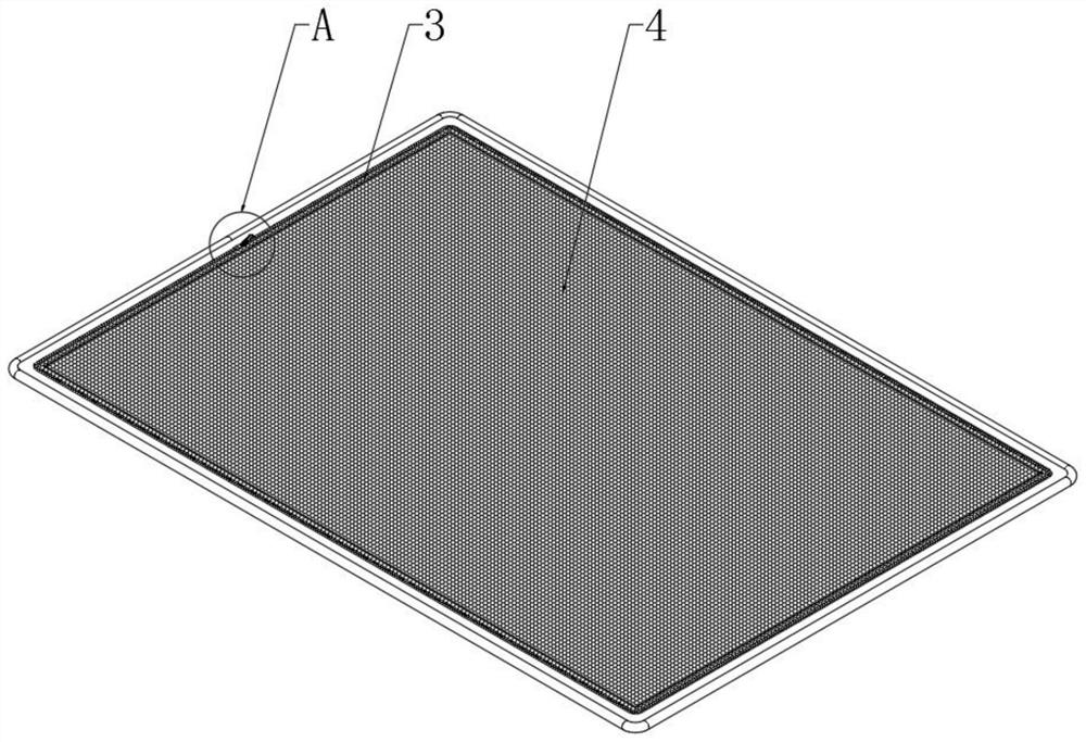 Detachable sponge ground mat with multilayer structure