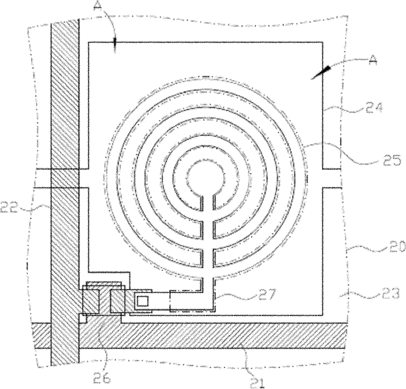 Edge electric filed switching type liquid crystal display device