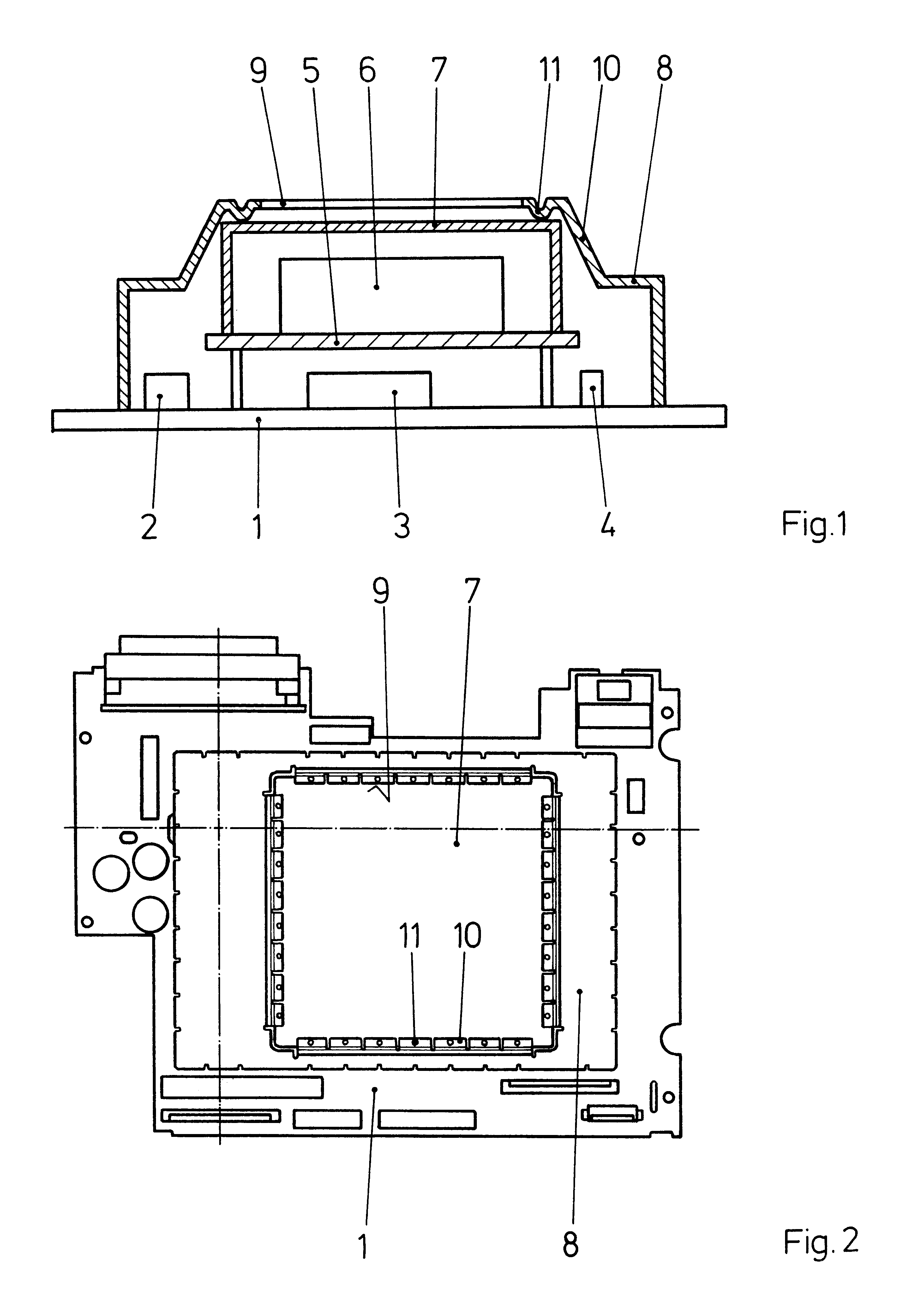 Shielded electronic circuit