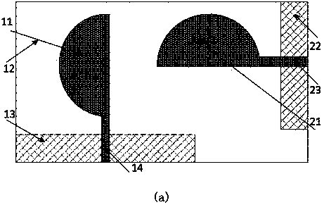 High-isolation polarization diversity microstrip MIMO antenna for intelligent terminal and making method thereof