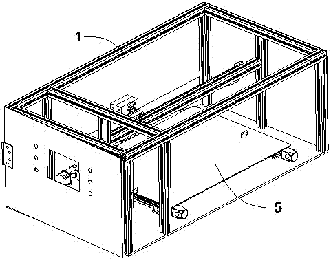 Woodwork nail-shooting processing robot