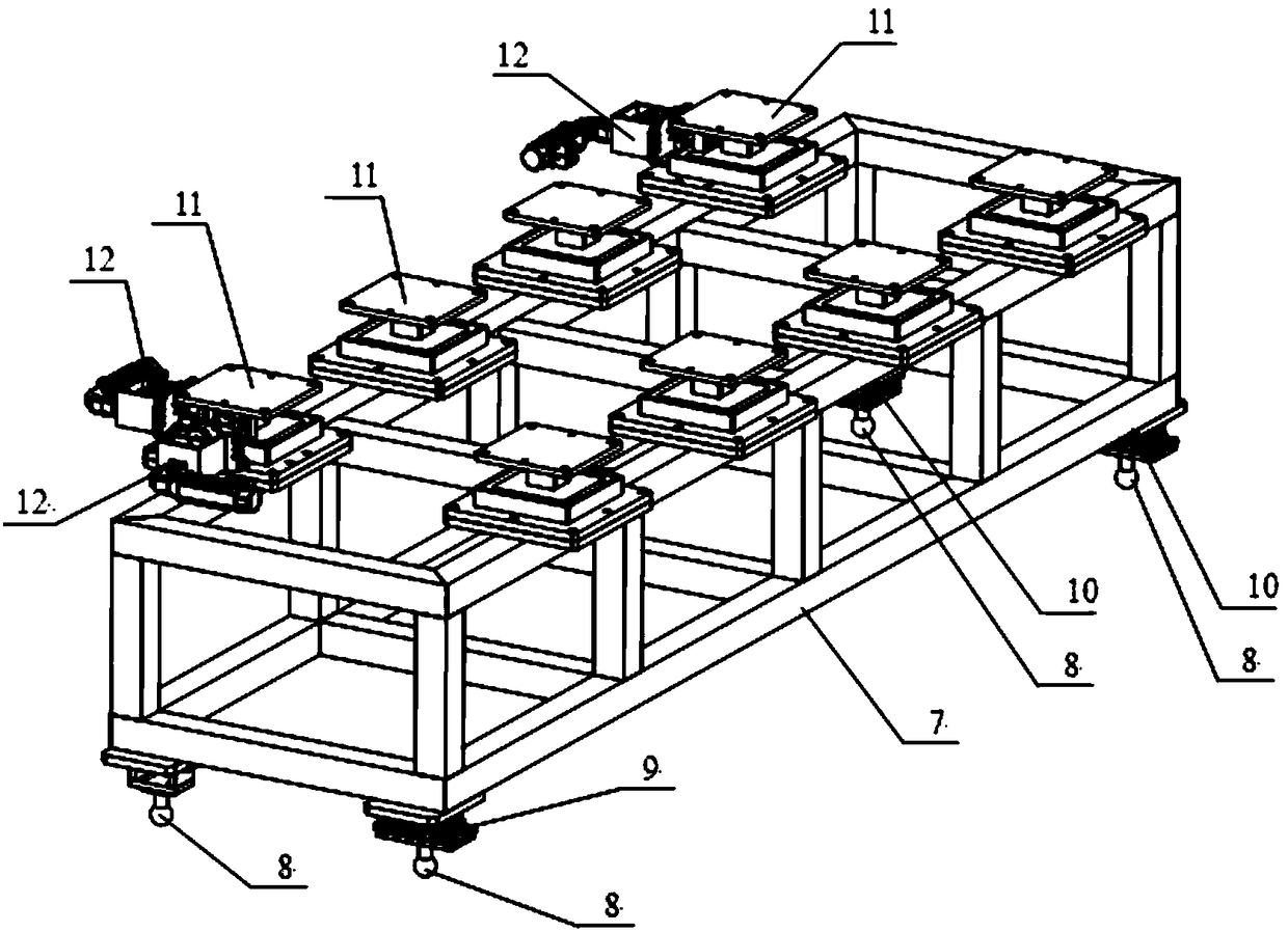 Six-degree-of-freedom installation platform