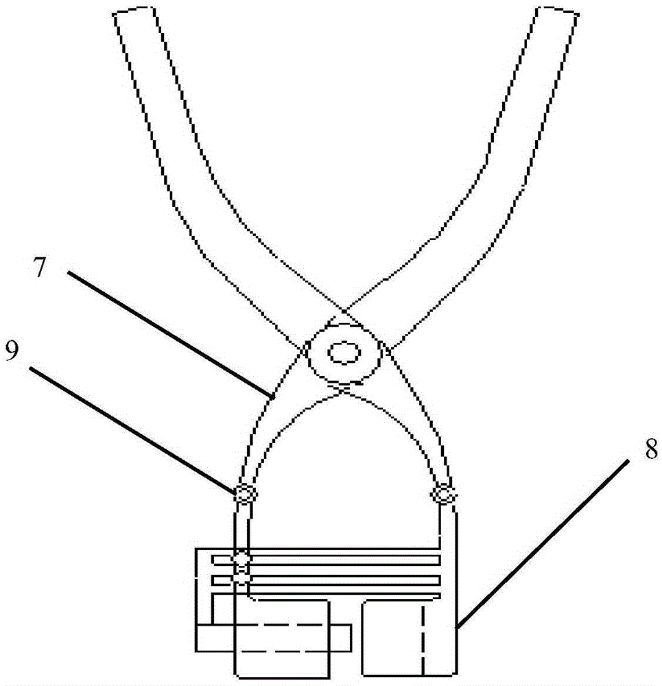 Electrode pin welding ring pressing device and method