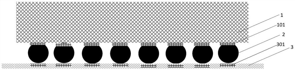 Surface chip mounting process