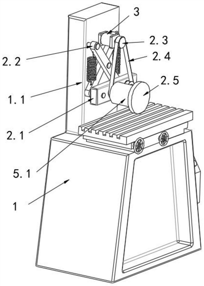 A grinder device for radiator processing