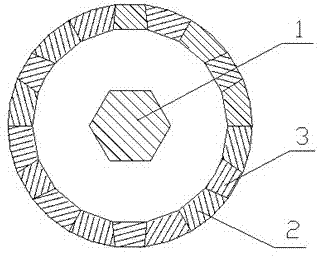 Cavity forming apparatus for embedded chamber of underground engineering test model