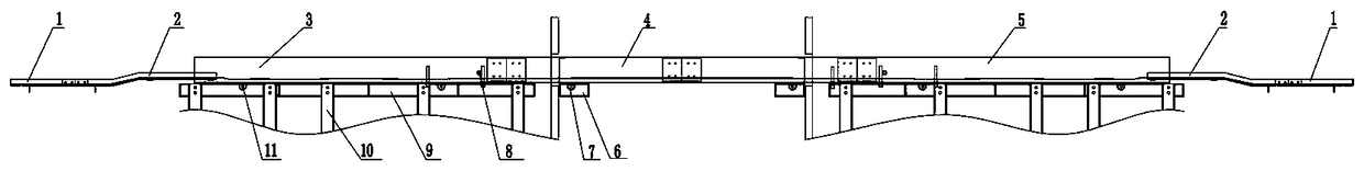 Two-way retractable cable tray