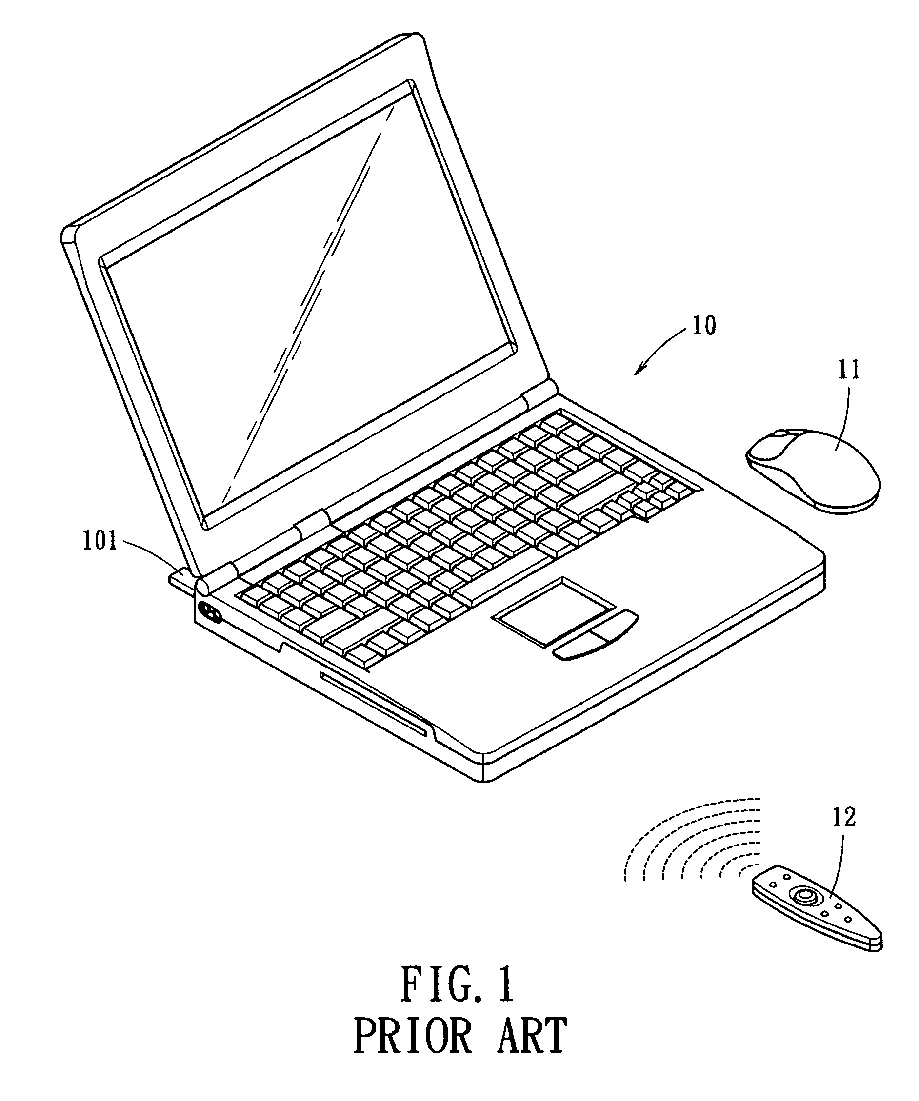 Mouse control structure