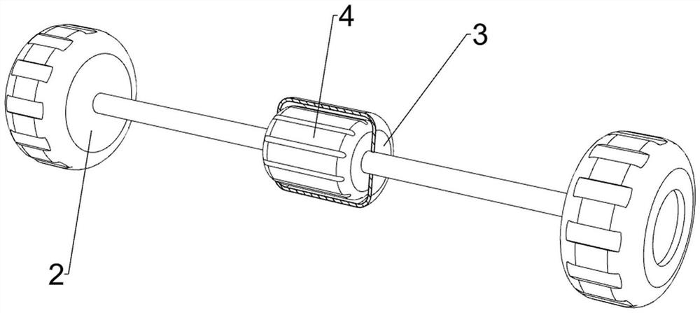 Movable target capable of rotating variously