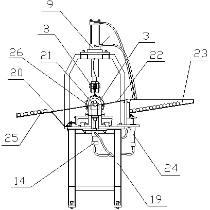 Automatic continuous inner hole polishing machine for steel tubes