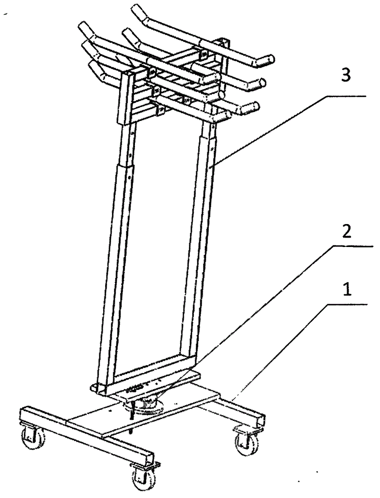 Copper wire stator wire-hanging device