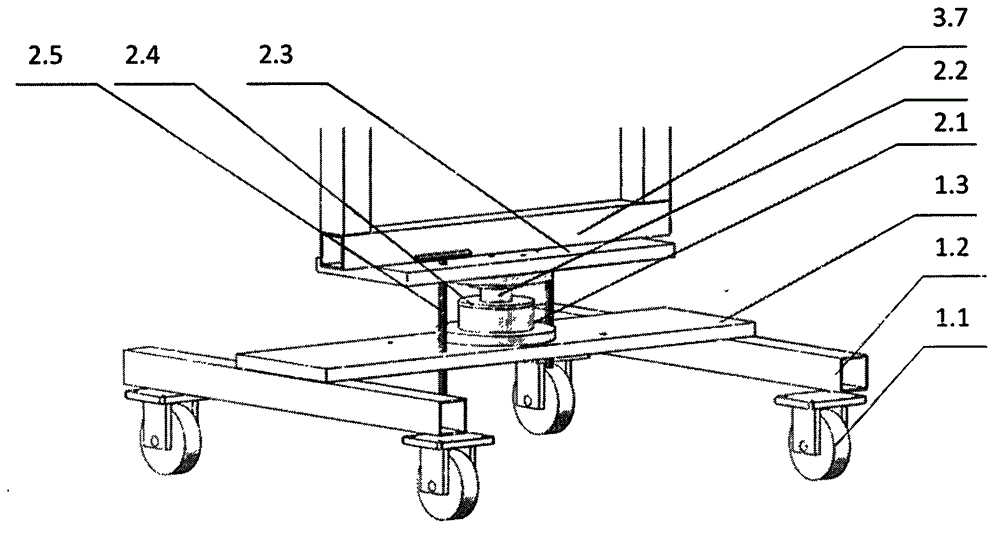 Copper wire stator wire-hanging device