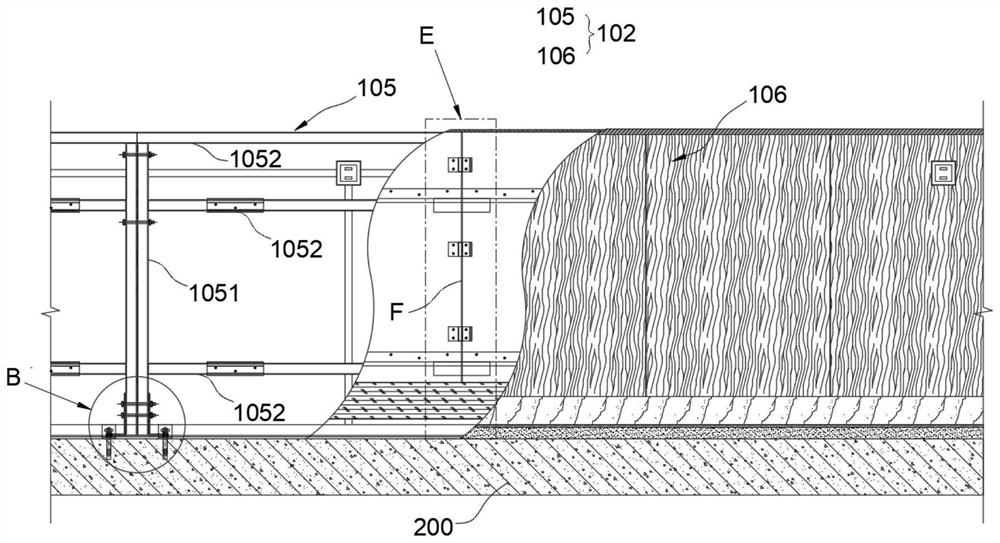 Parapet unit, parapet structure and construction method of parapet structure