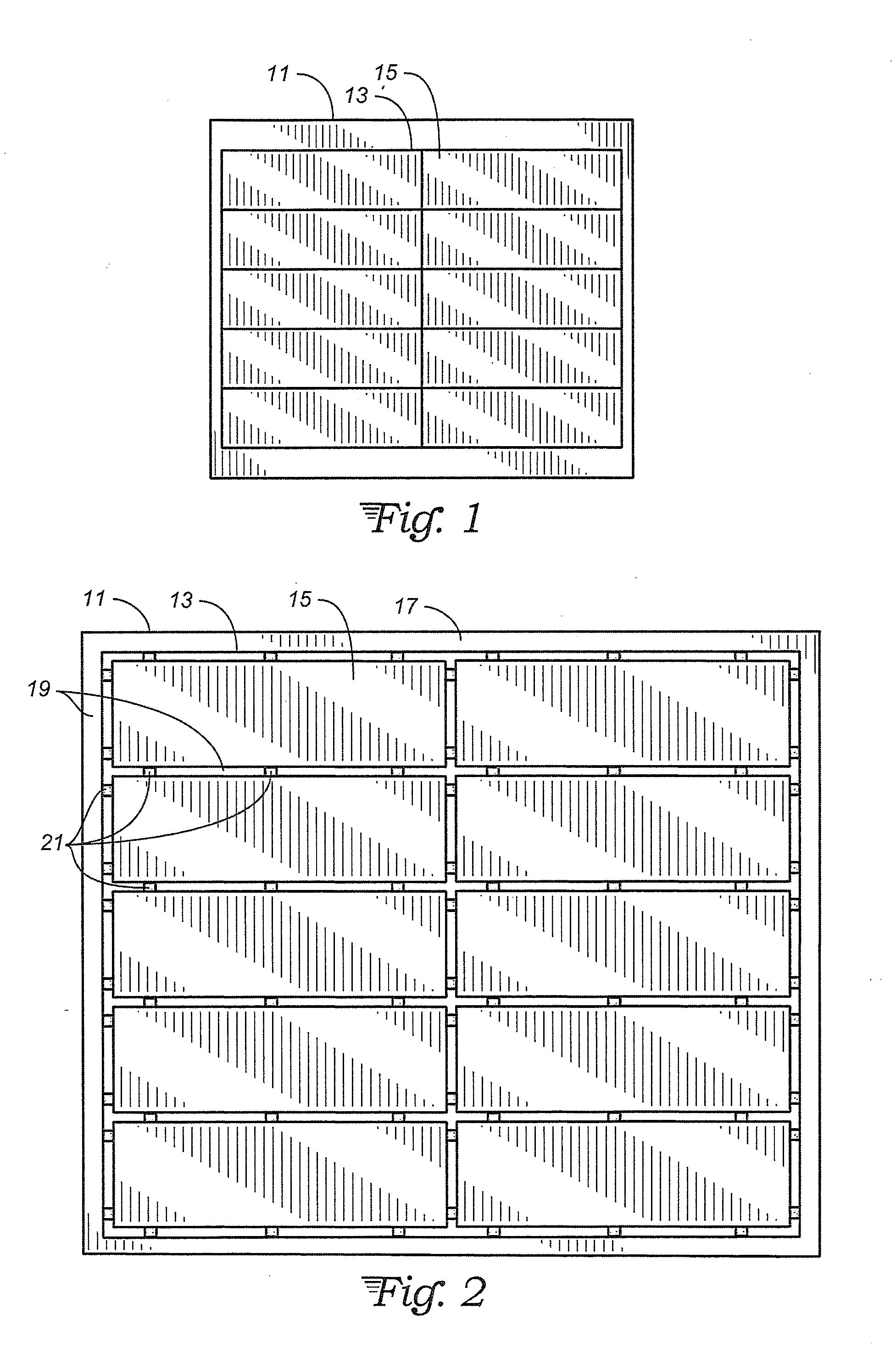 Perforation of films for separation