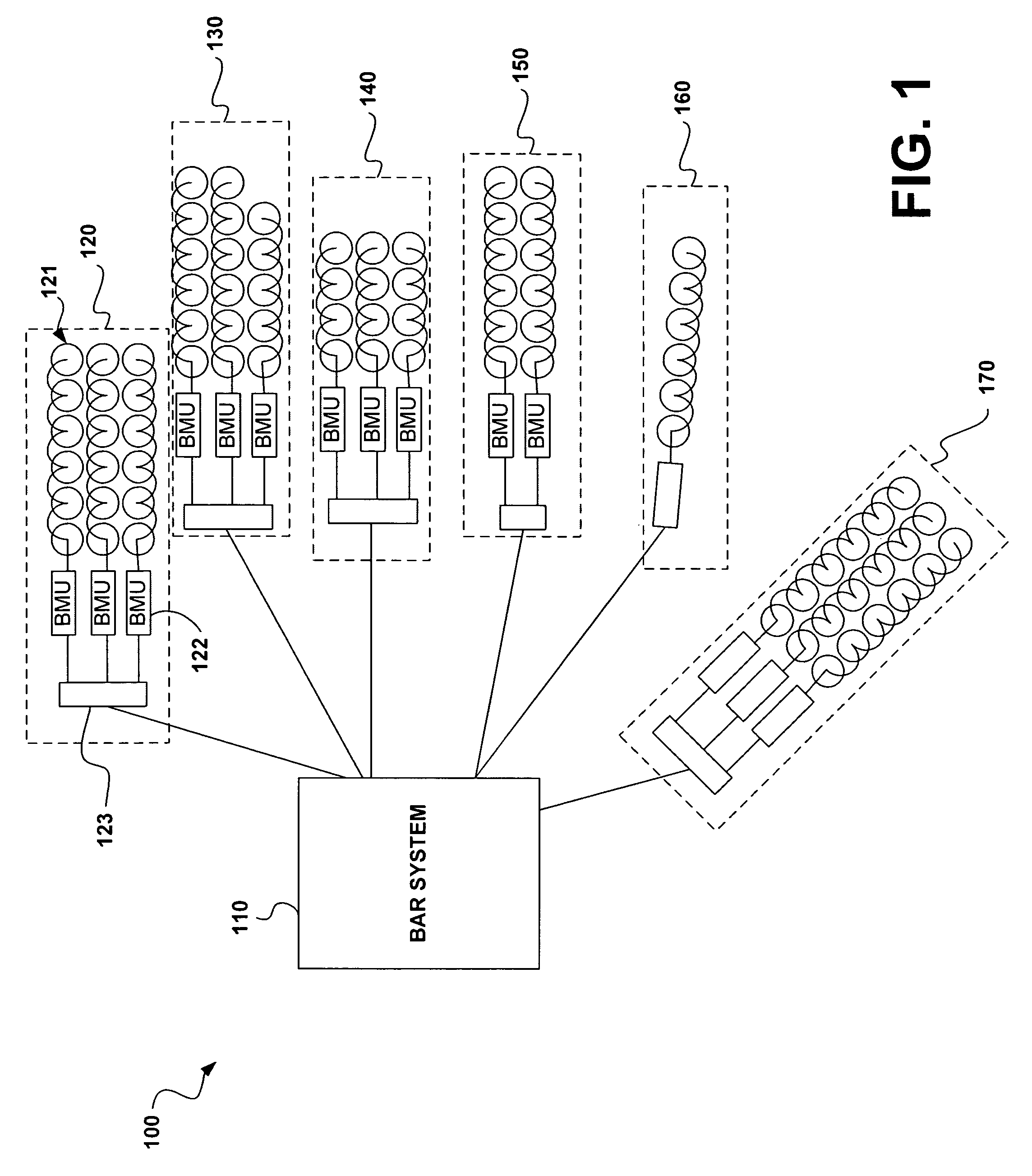 System and method for remote monitoring of battery condition