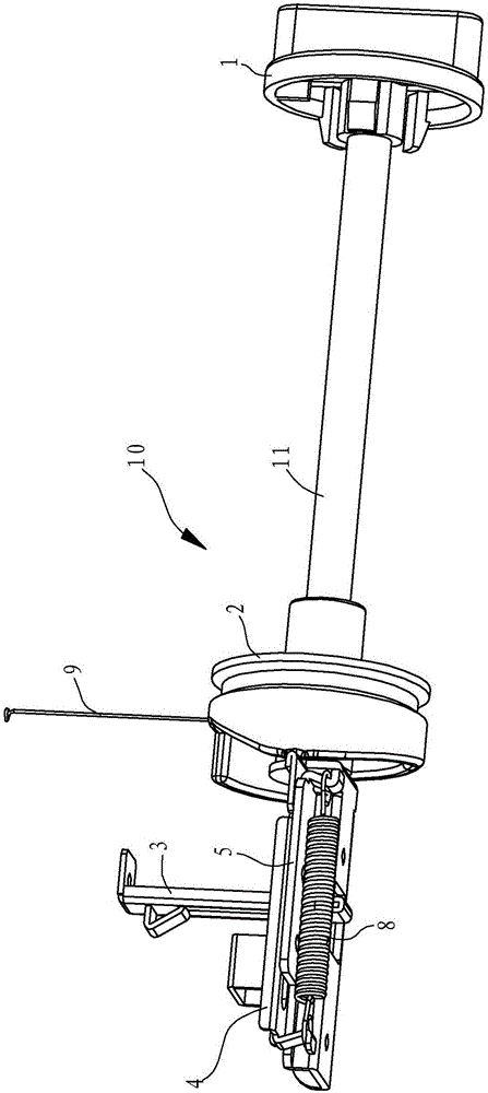 Frying and baking machine with liftable baking tray