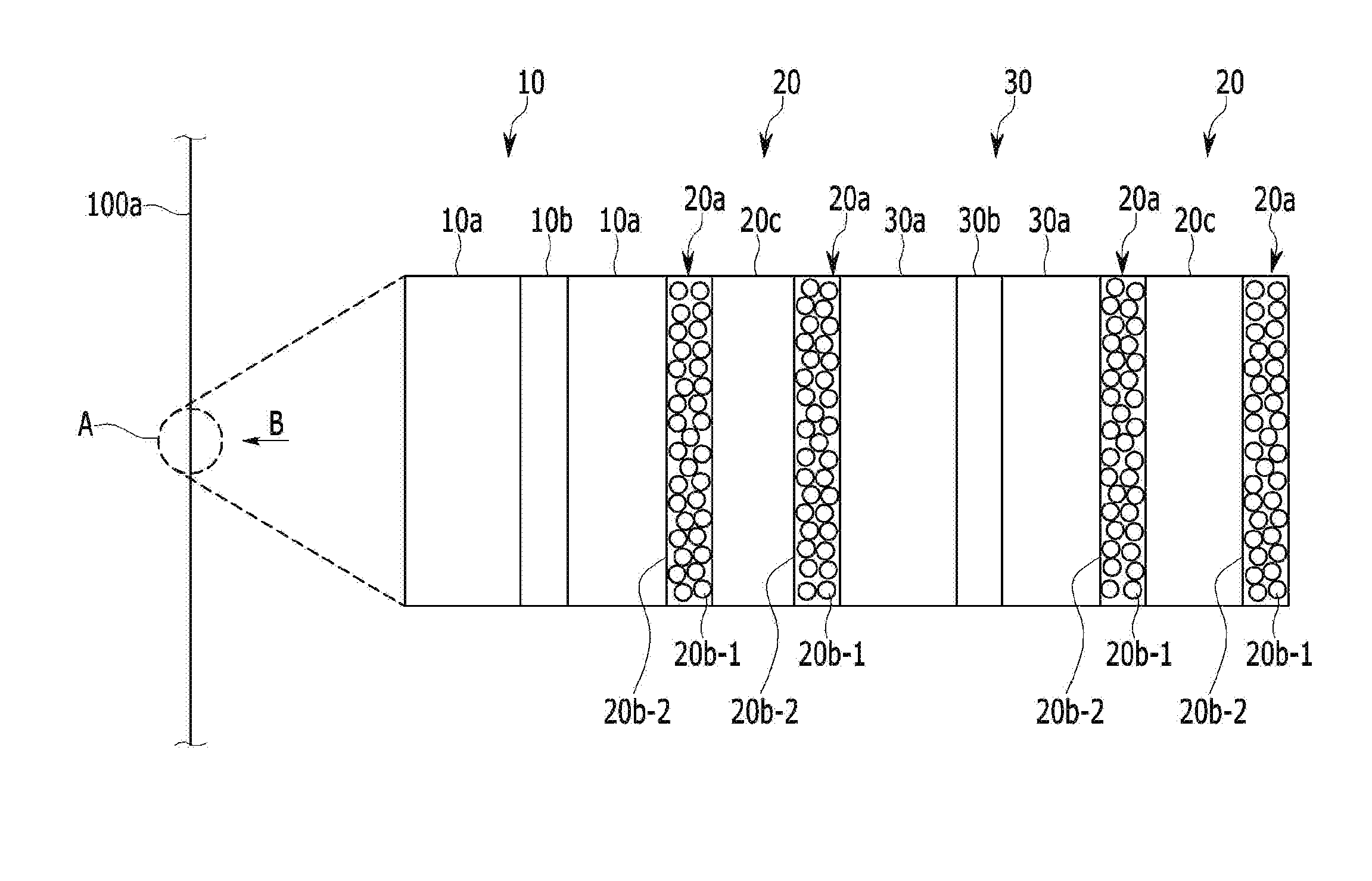 Electrode winding element for non-aqueous electrolyte rechareable battery, non-aqueous electrolyte rechargeable lithium battery including same, method of preparing same