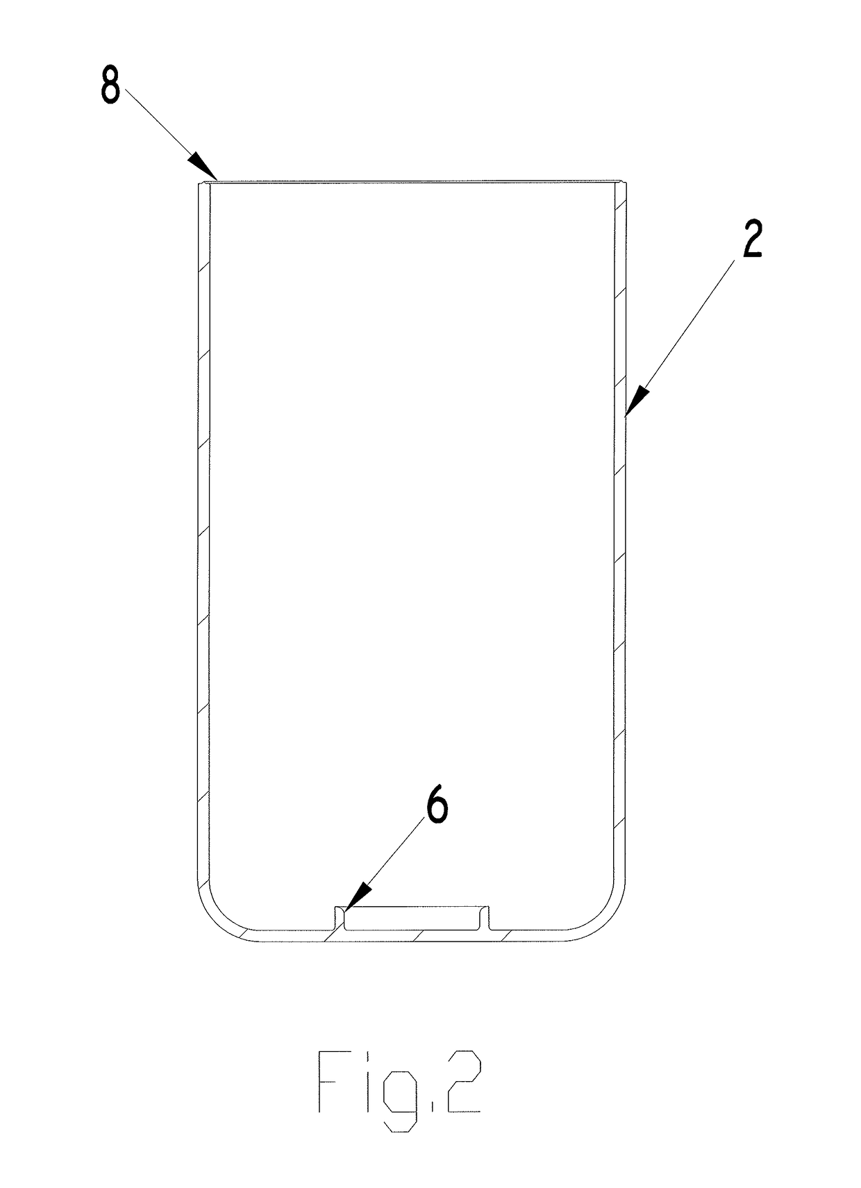 Double walled thermal container with ring seal