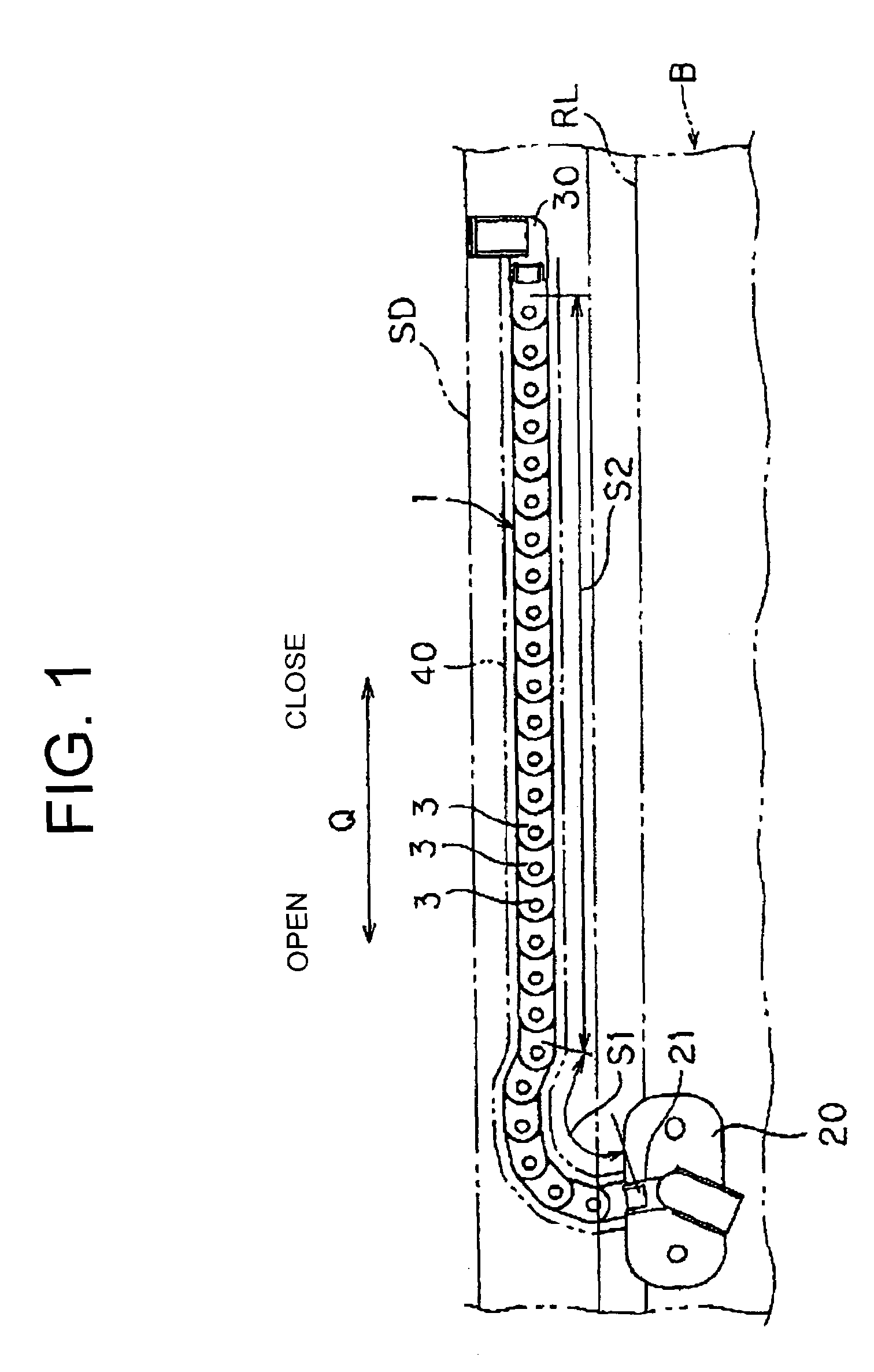 Cable guide and power supply apparatus for a vehicle slide door