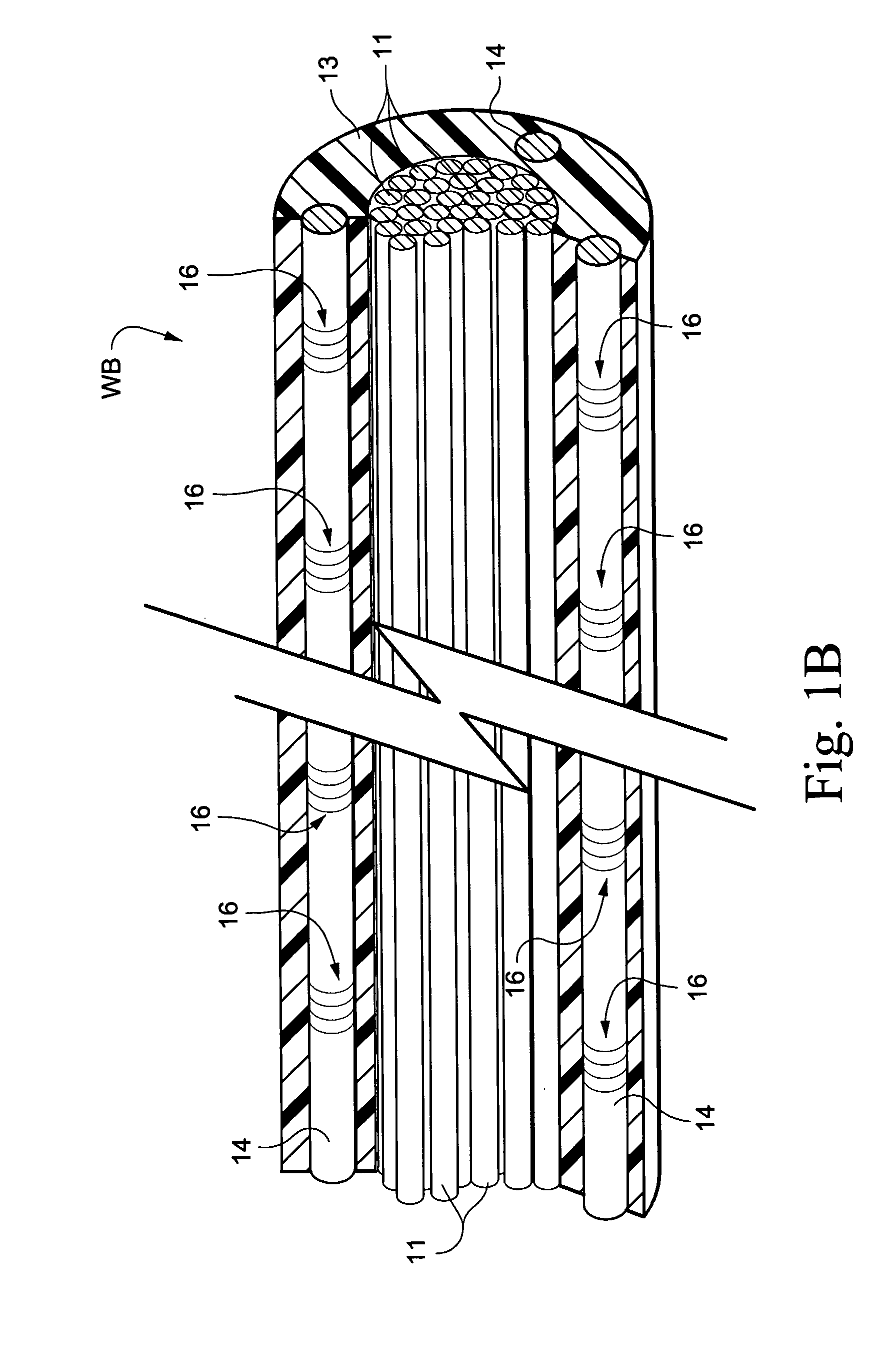 Composite structures, such as coated wiring assemblies, having integral fiber optic-based condition detectors and systems which employ the same