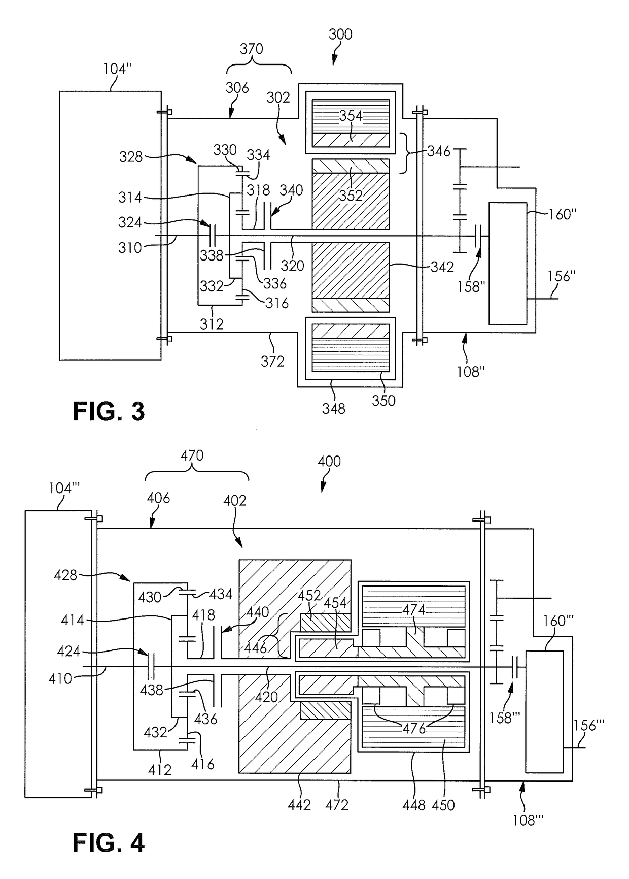 Hybrid drivetrain and method of operation thereof