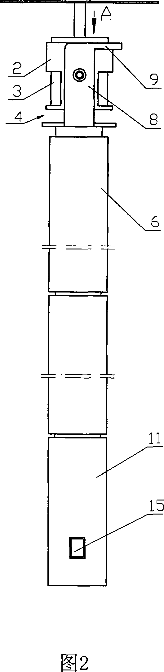 Pruning device for high tree branch