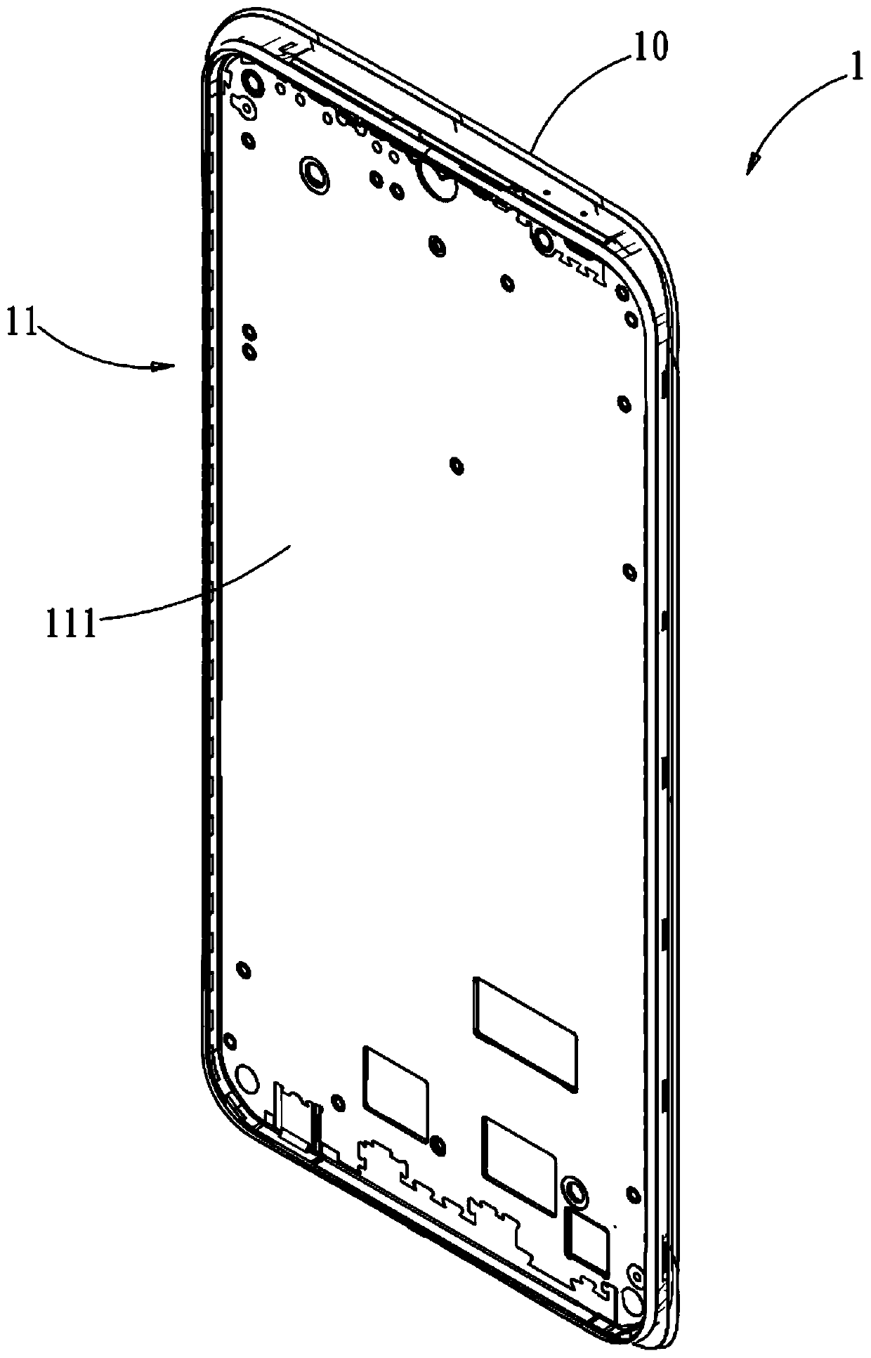 Mainboard upper cover of electronic equipment, manufacturing method of mainboard upper cover and electronic equipment