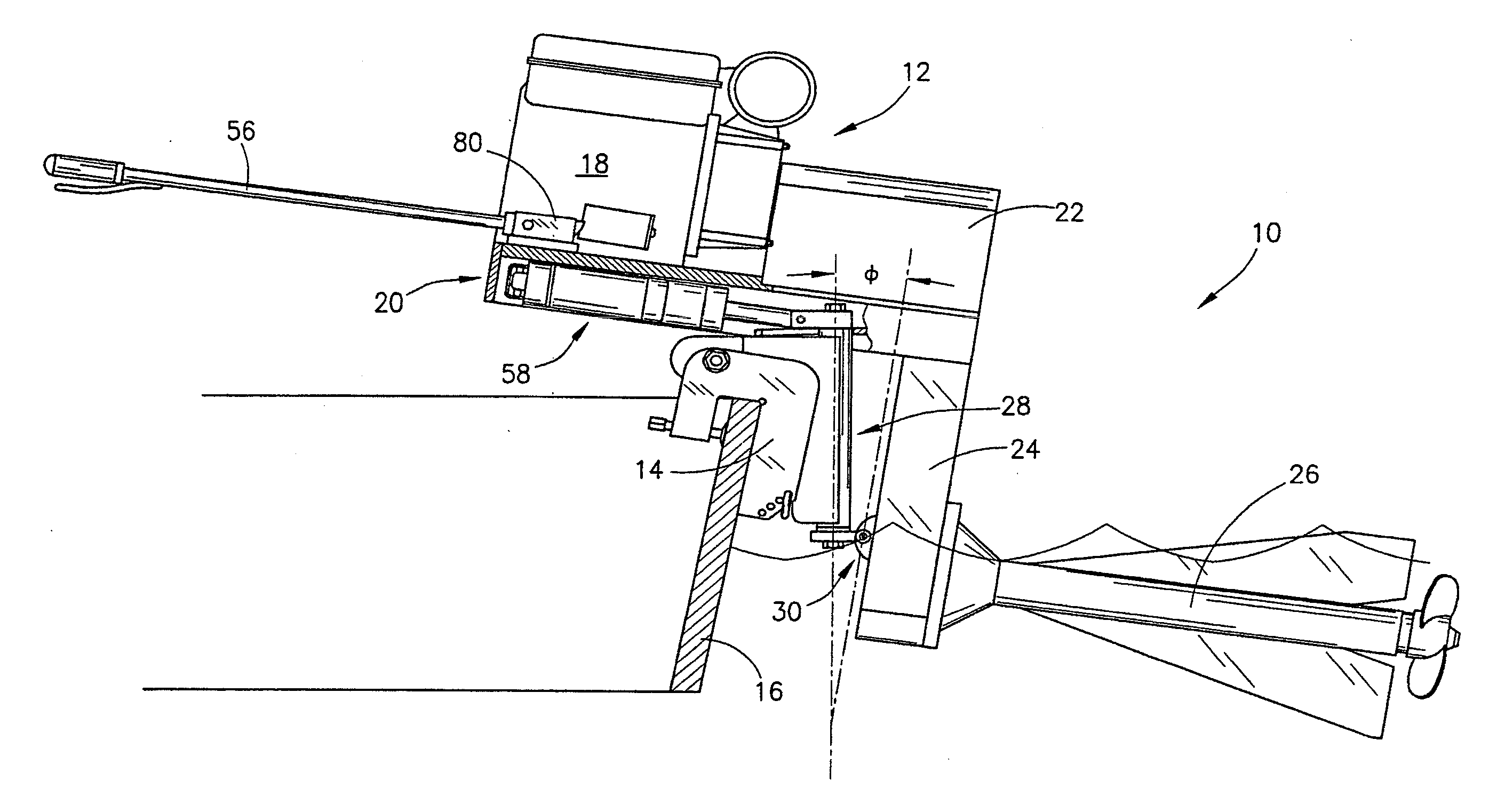 Marine Craft Adapted for Shallow Water Operation