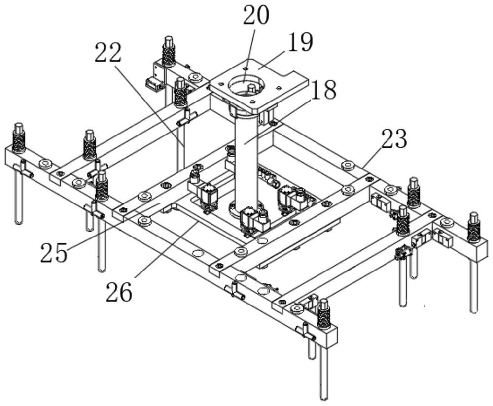 An integrated equipment for building axle tube processing