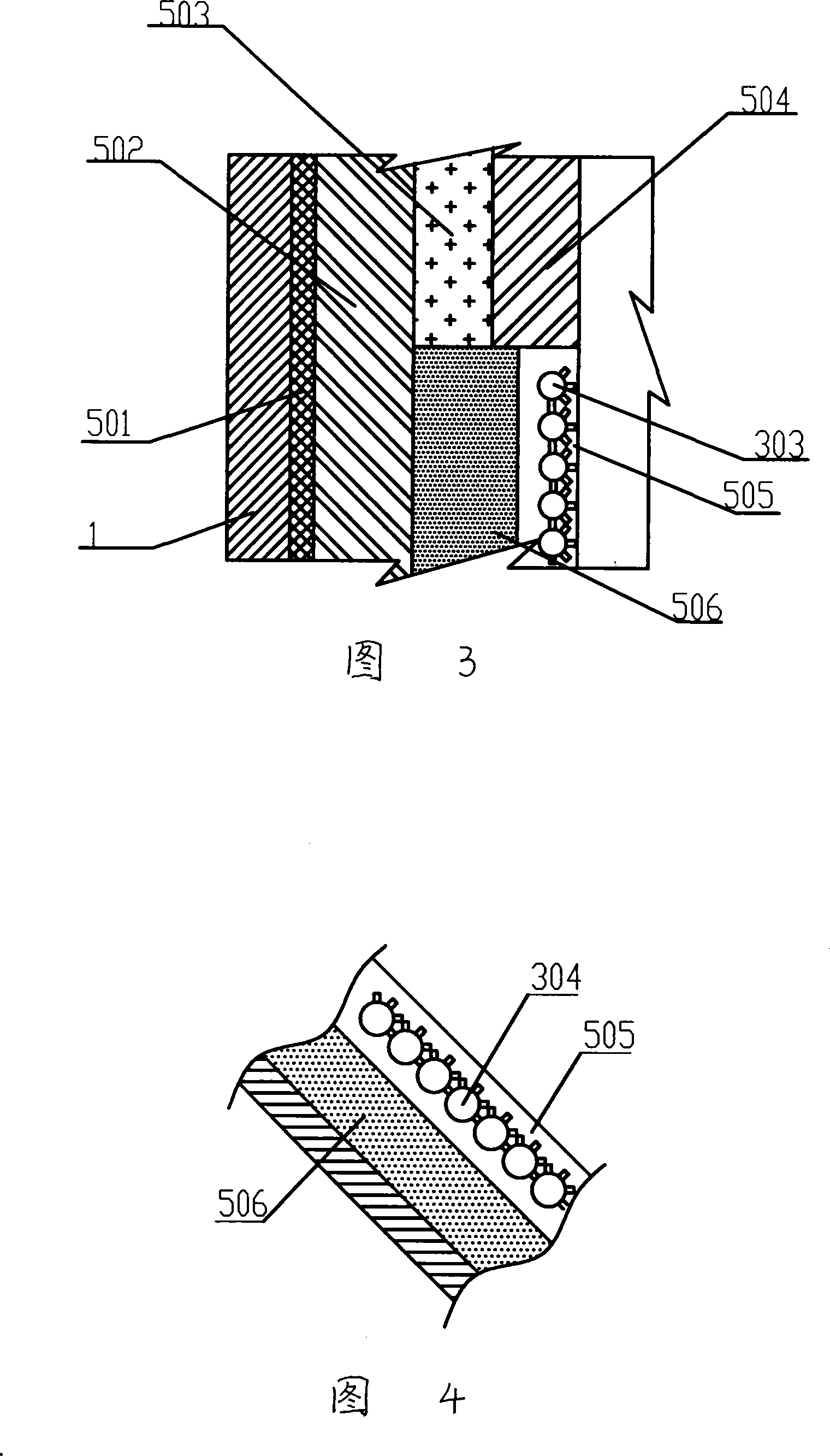 Non-catalytic partial oxidation gasification furnace of inferior raw material