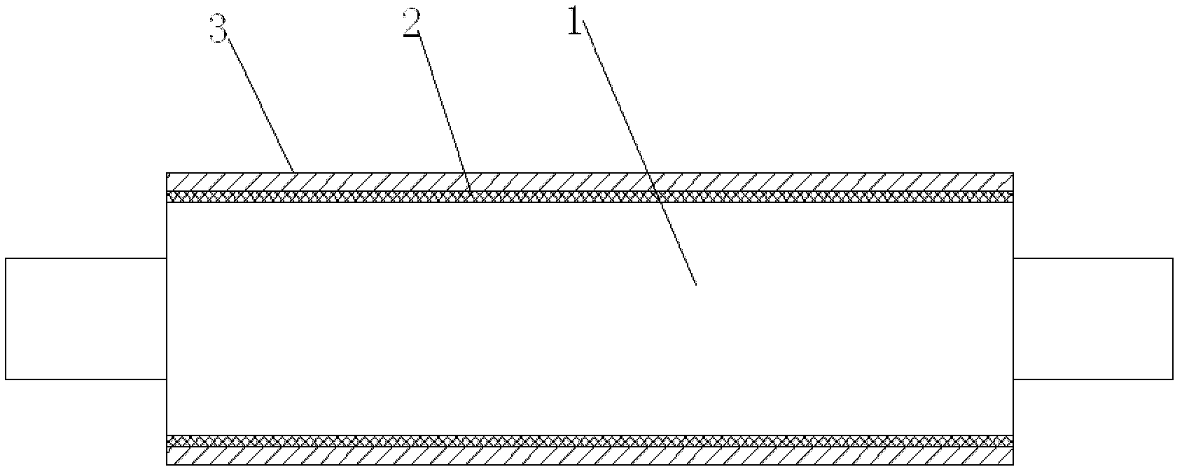 Method for manufacturing composite straightening roll by overlaying