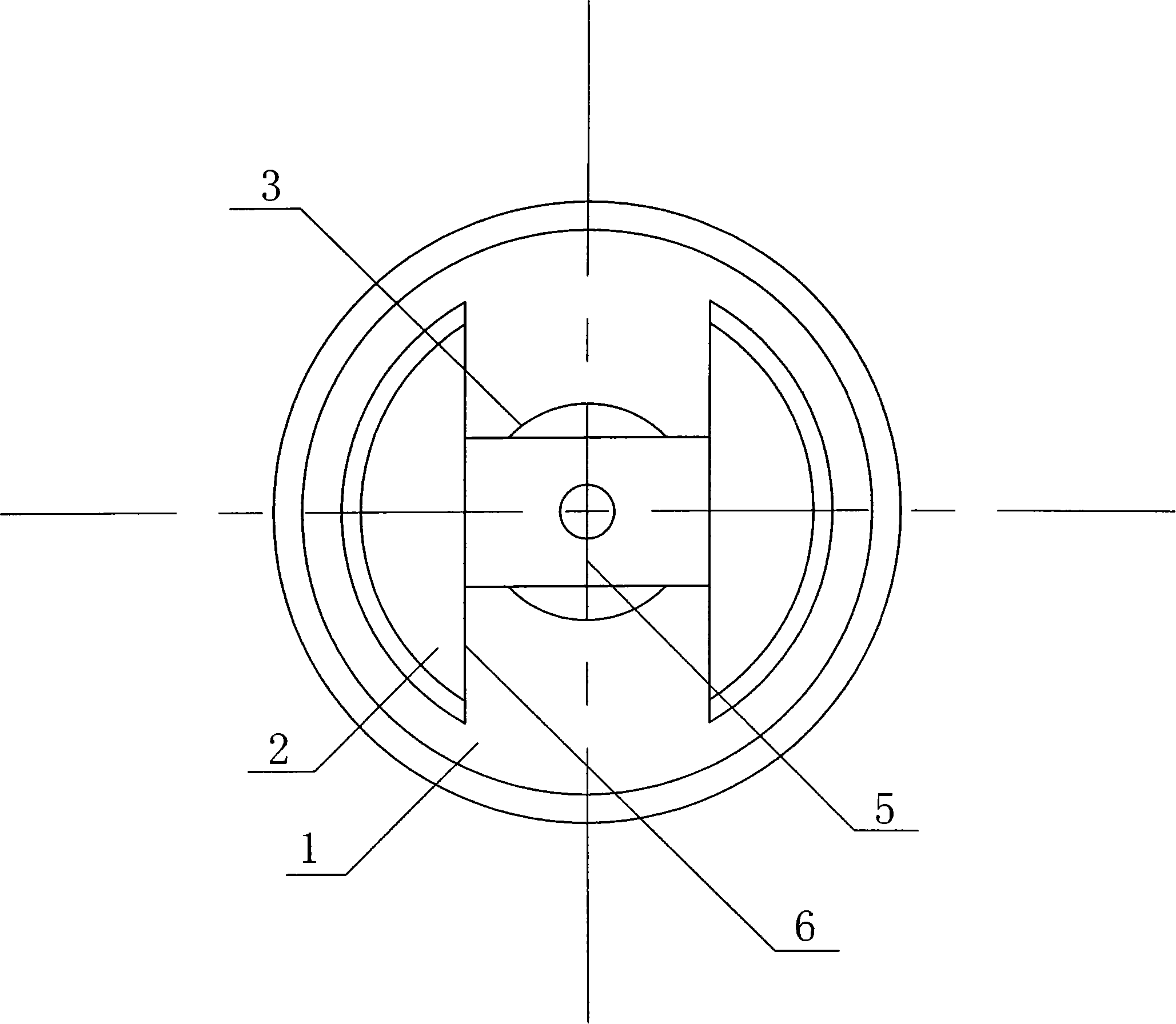 Concentric retaining sleeve of torsional specimen