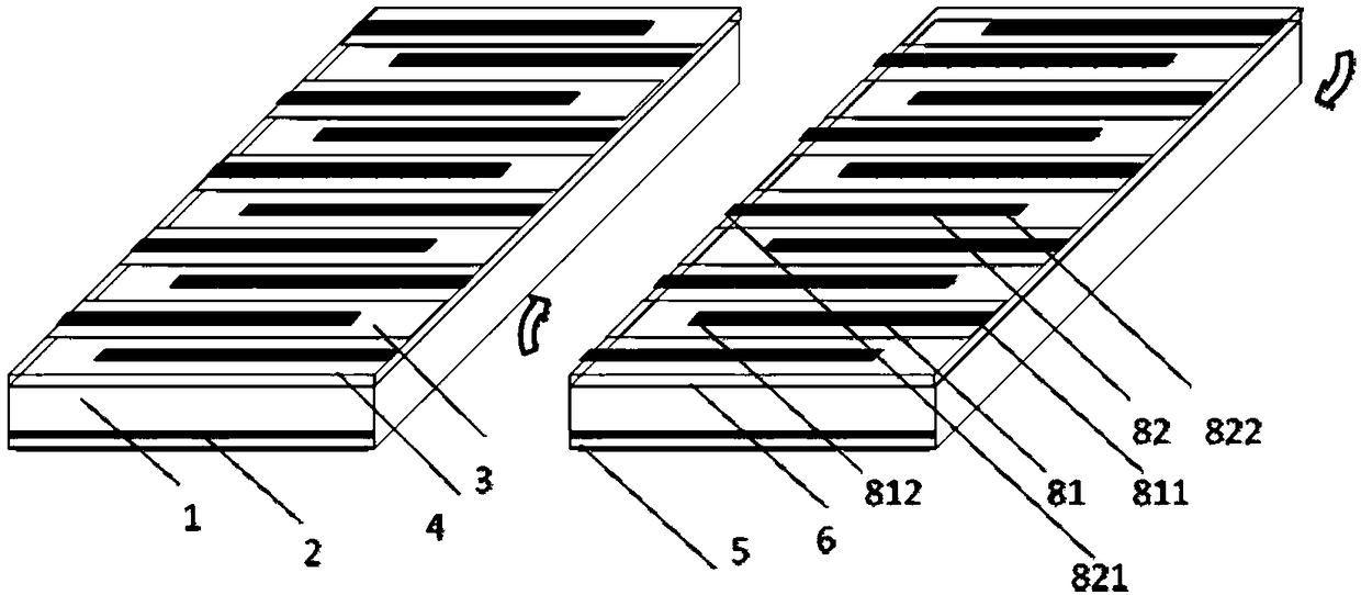 A full back contact solar cell module without main grid