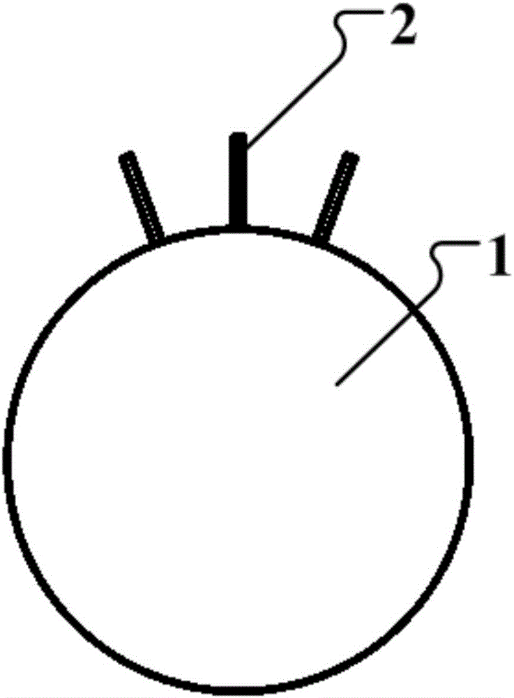 Cylindrical surface hexagon seven-nozzle arrayed electrostatic spinning spray head and electrostatic spinning method