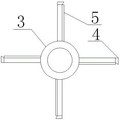 Stirrer capable preventing material from sedimentation